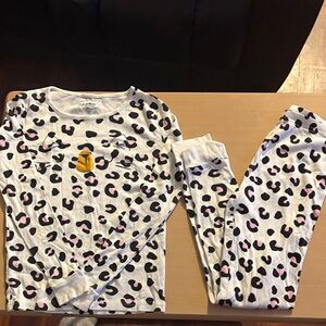 Leopard Print Kids Pajamas